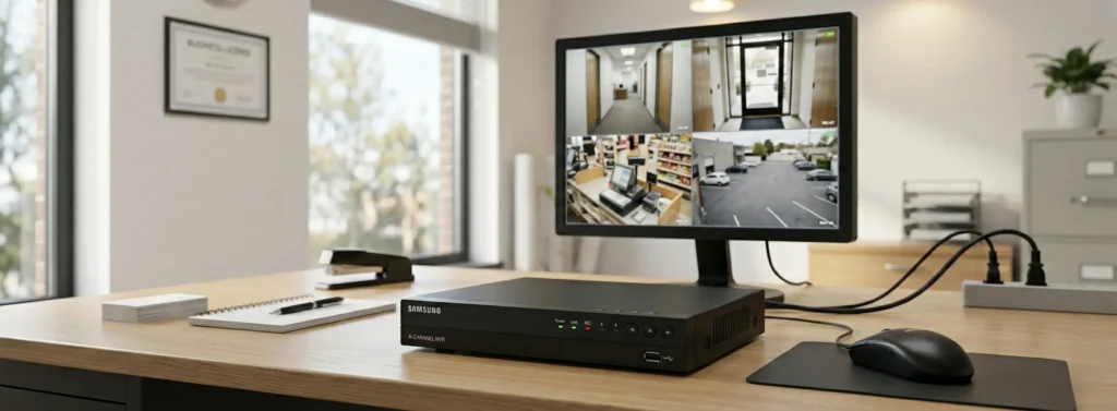 Samsung 4 channel NVR in Qatar