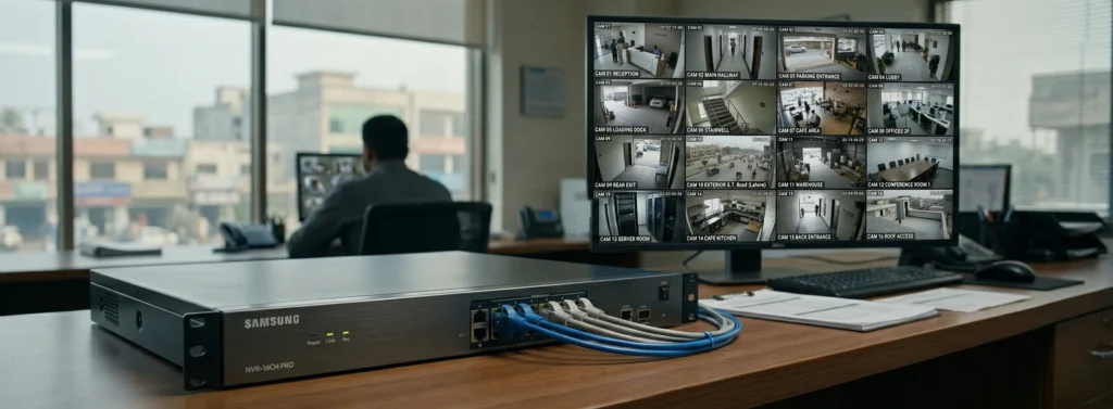 Samsung 16 channel NVR in Qatar